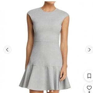 THEORY Micro Stripe Mermaid Dress